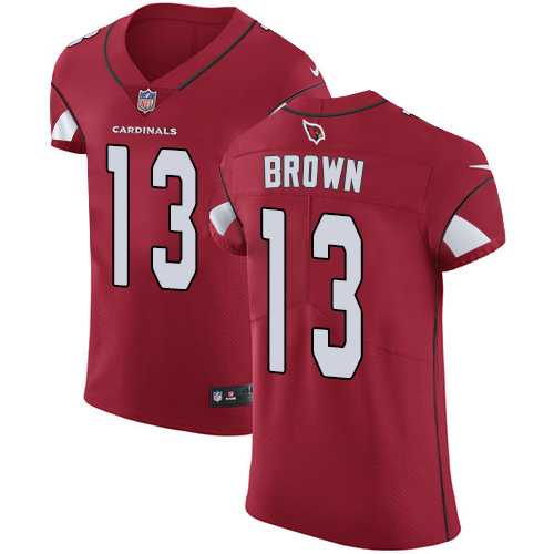 Nike Arizona Cardinals #13 Jaron Brown Red Team Color Men's Stitched NFL Vapor Untouchable Elite Jersey