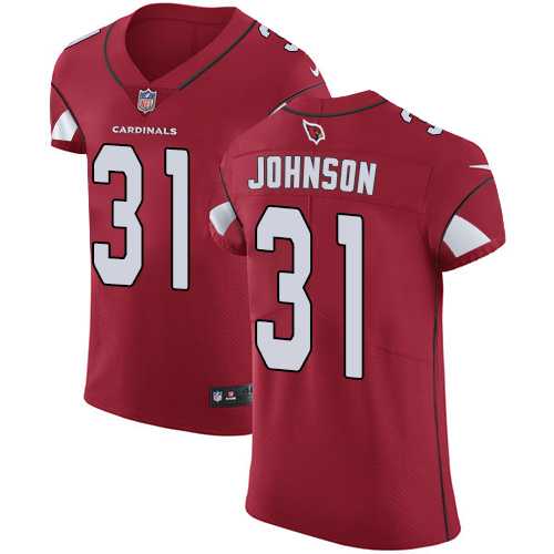 Nike Arizona Cardinals #31 David Johnson Red Team Color Men's Stitched NFL Vapor Untouchable Elite Jersey