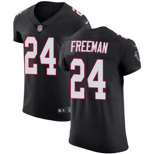 Nike Atlanta Falcons #24 Devonta Freeman Black Alternate Men's Stitched NFL Vapor Untouchable Elite Jersey