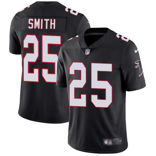 Nike Atlanta Falcons #25 Ito Smith Black Alternate Men's Stitched NFL Vapor Untouchable Limited Jersey