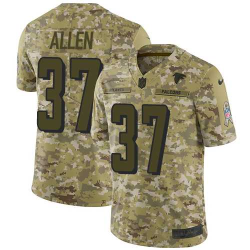 Nike Atlanta Falcons #37 Ricardo Allen Camo Men's Stitched NFL Limited 2018 Salute To Service Jersey