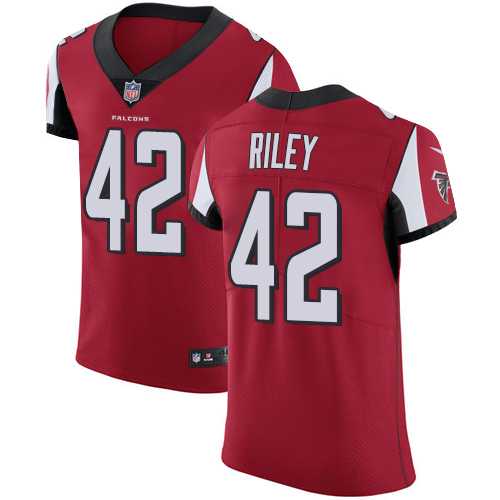 Nike Atlanta Falcons #42 Duke Riley Red Team Color Men's Stitched NFL Vapor Untouchable Elite Jersey
