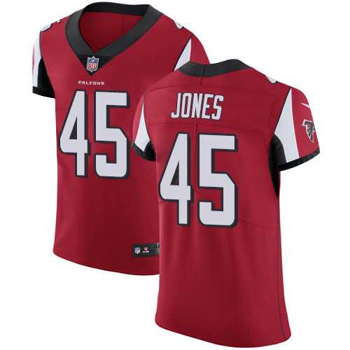 Nike Atlanta Falcons #45 Deion Jones Red Team Color Men's Stitched NFL Vapor Untouchable Elite Jersey