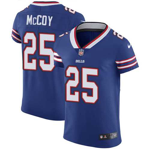 Nike Buffalo Bills #25 LeSean McCoy Royal Blue Team Color Men's Stitched NFL Vapor Untouchable Elite Jersey