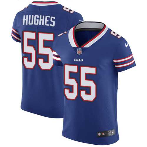 Nike Buffalo Bills #55 Jerry Hughes Royal Blue Team Color Men's Stitched NFL Vapor Untouchable Elite Jersey