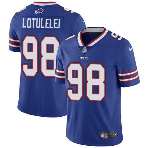 Nike Buffalo Bills #98 Star Lotulelei Royal Blue Team Color Men's Stitched NFL Vapor Untouchable Limited Jersey