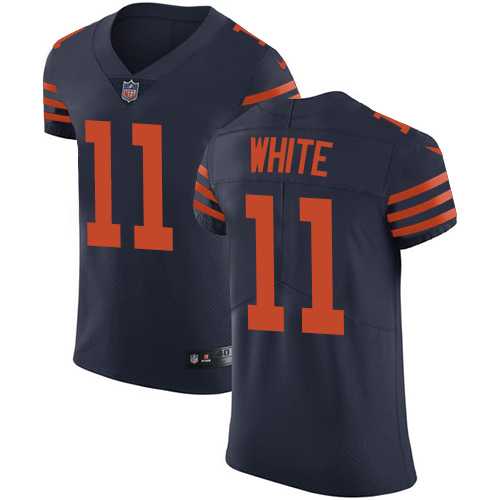 Nike Chicago Bears #11 Kevin White Navy Blue Alternate Men's Stitched NFL Vapor Untouchable Elite Jersey
