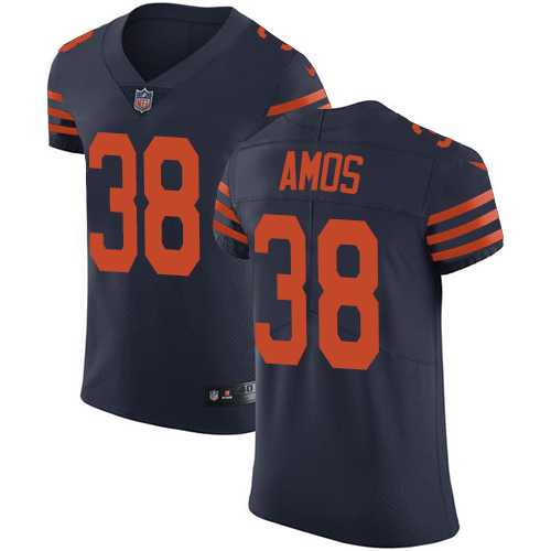 Nike Chicago Bears #38 Adrian Amos Navy Blue Alternate Men's Stitched NFL Vapor Untouchable Elite Jersey