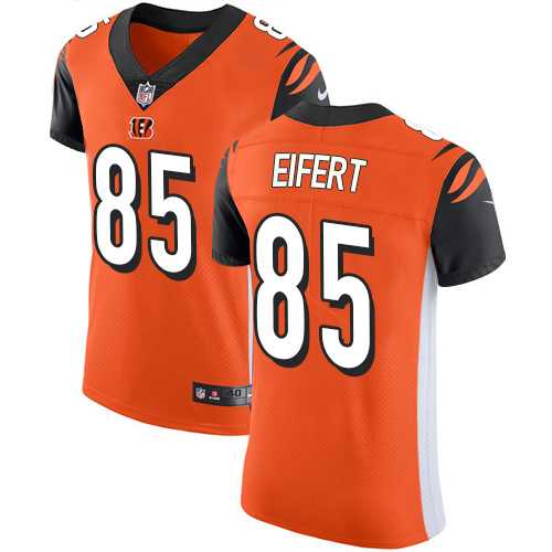 Nike Cincinnati Bengals #85 Tyler Eifert Orange Alternate Men's Stitched NFL Vapor Untouchable Elite Jersey
