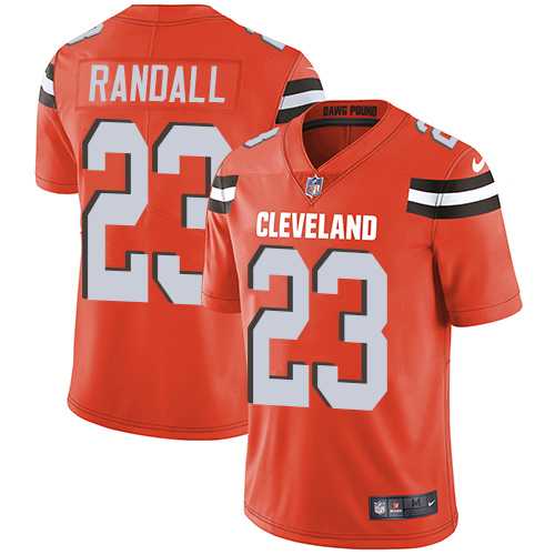 Nike Cleveland Browns #23 Damarious Randall Orange Alternate Men's Stitched NFL Vapor Untouchable Limited Jersey