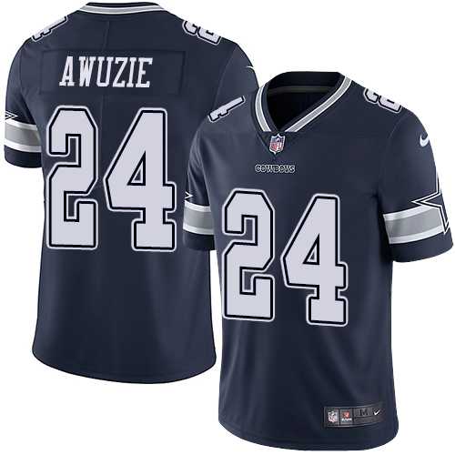 Nike Dallas Cowboys #24 Chidobe Awuzie Navy Blue Team Color Men's Stitched NFL Vapor Untouchable Limited Jersey