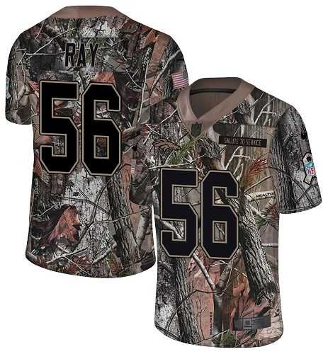 Nike Denver Broncos #56 Shane Ray Camo Men's Stitched NFL Limited Rush Realtree Jersey