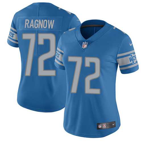 Nike Detroit Lions #72 Frank Ragnow Home Vapor Untouchable Blue Elite NFL