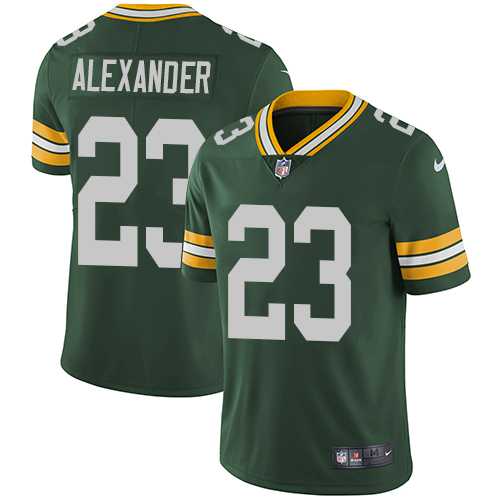 Nike Green Bay Packers #23 Jaire Alexander Green Team Color Men's Stitched NFL Vapor Untouchable Limited Jersey