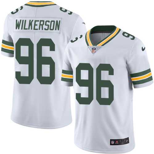 Nike Green Bay Packers #96 Muhammad Wilkerson White Men's Stitched NFL Vapor Untouchable Limited Jersey