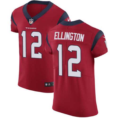 Nike Houston Texans #12 Bruce Ellington Red Alternate Men's Stitched NFL Vapor Untouchable Elite Jersey
