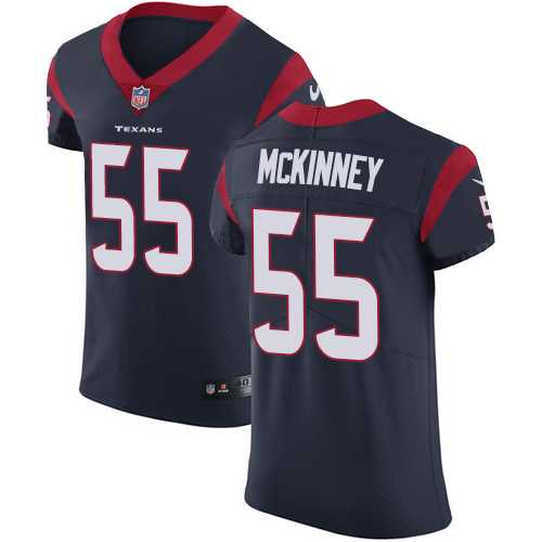 Nike Houston Texans #55 Benardrick McKinney Navy Blue Team Color Men's Stitched NFL Vapor Untouchable Elite Jersey