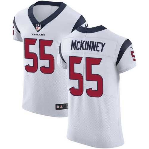 Nike Houston Texans #55 Benardrick McKinney White Men's Stitched NFL Vapor Untouchable Elite Jersey