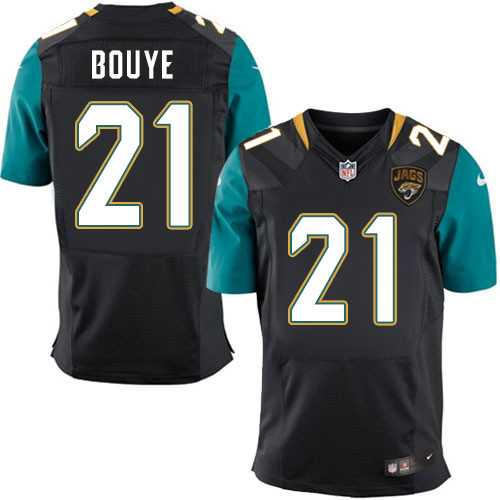 Nike Jacksonville Jaguars #21 A.J. Bouye Black Alternate Men's Stitched NFL Elite Jersey