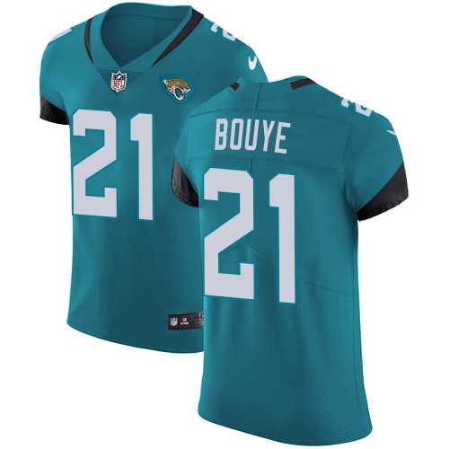 Nike Jacksonville Jaguars #21 A.J. Bouye Teal Green Team Color Men's Stitched NFL Vapor Untouchable Elite Jersey