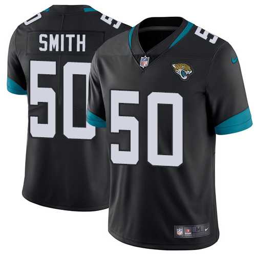 Nike Jacksonville Jaguars #50 Telvin Smith Black Team Color Men's Stitched NFL Vapor Untouchable Limited Jersey