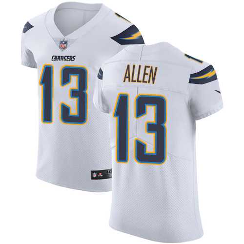 Nike Los Angeles Chargers #13 Keenan Allen White Men's Stitched NFL Vapor Untouchable Elite Jersey