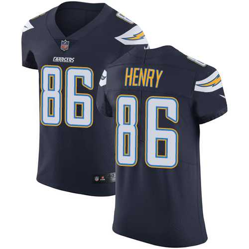 Nike Los Angeles Chargers #86 Hunter Henry Navy Blue Team Color Men's Stitched NFL Vapor Untouchable Elite Jersey