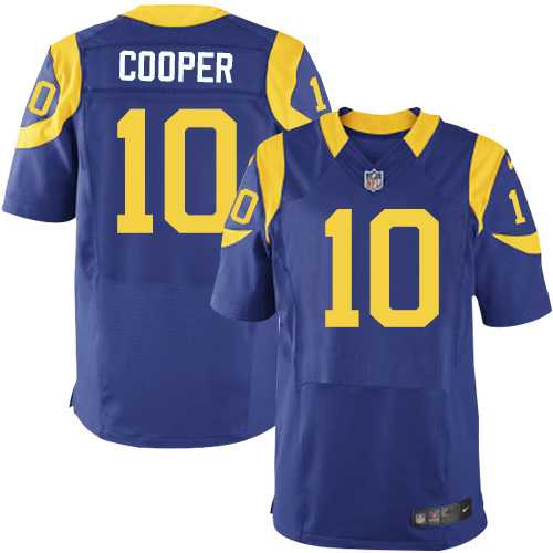 Nike Los Angeles Rams #10 Pharoh Cooper Royal Blue Alternate Men's Stitched NFL Elite Jersey