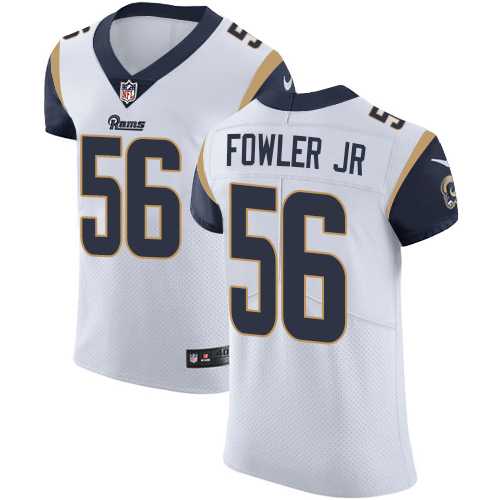 Nike Los Angeles Rams #56 Dante Fowler Jr White Men's Stitched NFL Vapor Untouchable Elite Jersey