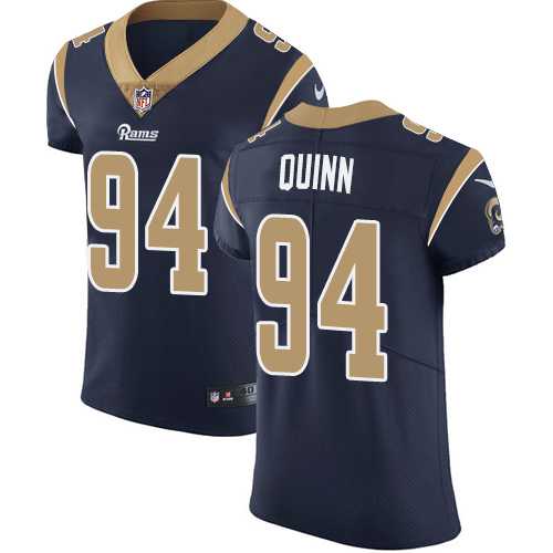 Nike Los Angeles Rams #94 Robert Quinn Navy Blue Team Color Men's Stitched NFL Vapor Untouchable Elite Jersey