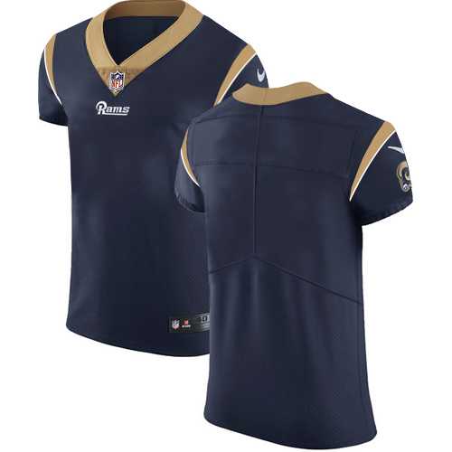 Nike Los Angeles Rams Blank Navy Blue Team Color Men's Stitched NFL Vapor Untouchable Elite Jersey