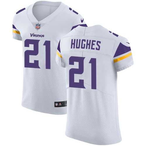 Nike Minnesota Vikings #21 Mike Hughes White Men's Stitched NFL Vapor Untouchable Elite Jersey