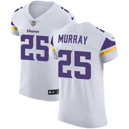 Nike Minnesota Vikings #25 Latavius Murray White Men's Stitched NFL Vapor Untouchable Elite Jersey