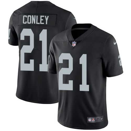 Nike Oakland Raiders #21 Gareon Conley Black Team Color Men's Stitched NFL Vapor Untouchable Limited Jersey