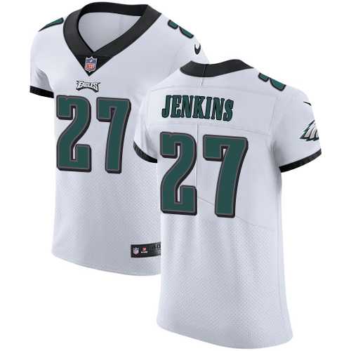 Nike Philadelphia Eagles #27 Malcolm Jenkins White Men's Stitched NFL Vapor Untouchable Elite Jersey