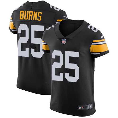 Nike Pittsburgh Steelers #25 Artie Burns Black Alternate Men's Stitched NFL Vapor Untouchable Elite Jersey