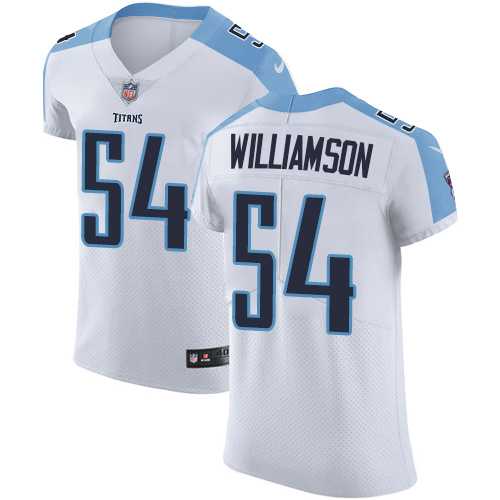 Nike Tennessee Titans #54 Avery Williamson White Men's Stitched NFL Vapor Untouchable Elite Jersey