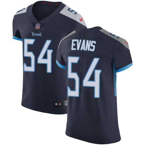 Nike Tennessee Titans #54 Rashaan Evans Navy Blue Alternate Men's Stitched NFL Vapor Untouchable Elite Jersey