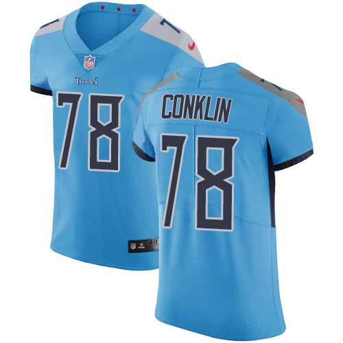 Nike Tennessee Titans #78 Jack Conklin Light Blue Team Color Men's Stitched NFL Vapor Untouchable Elite Jersey