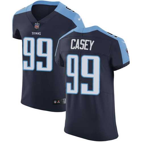 Nike Tennessee Titans #99 Jurrell Casey Navy Blue Alternate Men's Stitched NFL Vapor Untouchable Elite Jersey