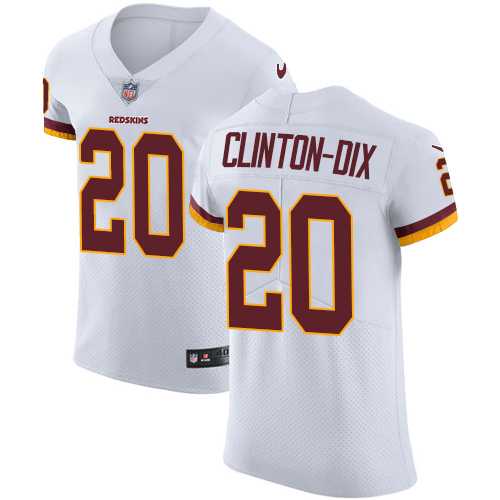 Nike Washington Redskins #20 Ha Ha Clinton-Dix White Men's Stitched NFL Vapor Untouchable Elite Jersey
