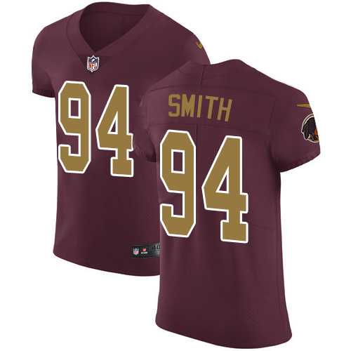 Nike Washington Redskins #94 Preston Smith Burgundy Red Alternate Men's Stitched NFL Vapor Untouchable Elite Jersey