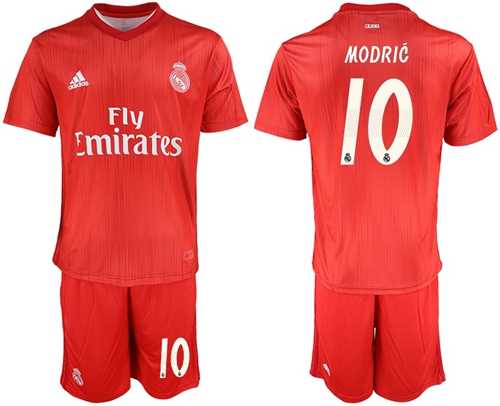 Real Madrid #10 Modric Third Soccer Club Jersey