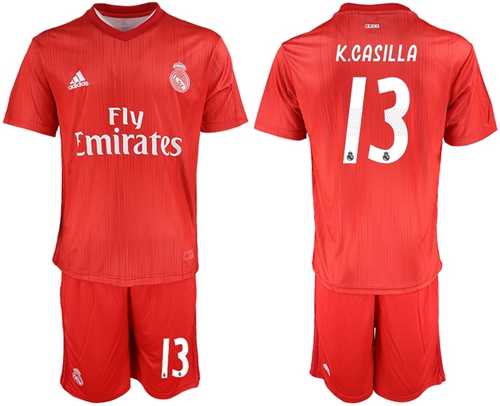 Real Madrid #13 K.Casilla Third Soccer Club Jersey