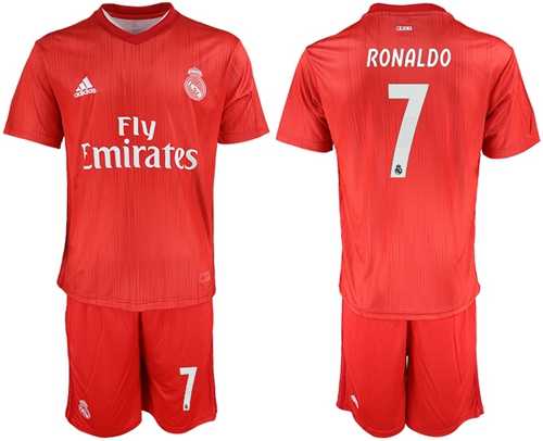 Real Madrid #7 Ronaldo Third Soccer Club Jersey