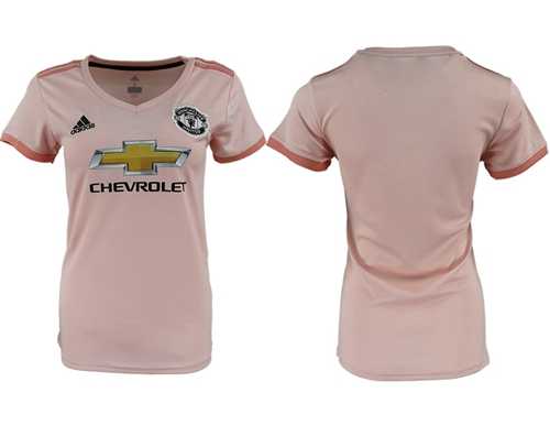 Women's Manchester United Blank Away Soccer Club Jersey