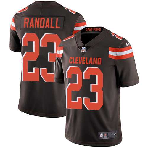 Youth Nike Cleveland Browns #23 Damarious Randall Brown Team Color Stitched NFL Vapor Untouchable Limited Jersey