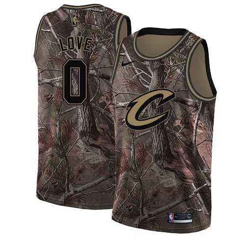 Youth Nike Cleveland Cavaliers #0 Kevin Love Camo NBA Swingman Realtree Collection Jersey