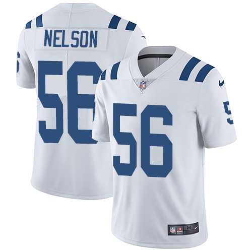 Youth Nike Indianapolis Colts #56 Quenton Nelson White Stitched NFL Vapor Untouchable Limited Jersey