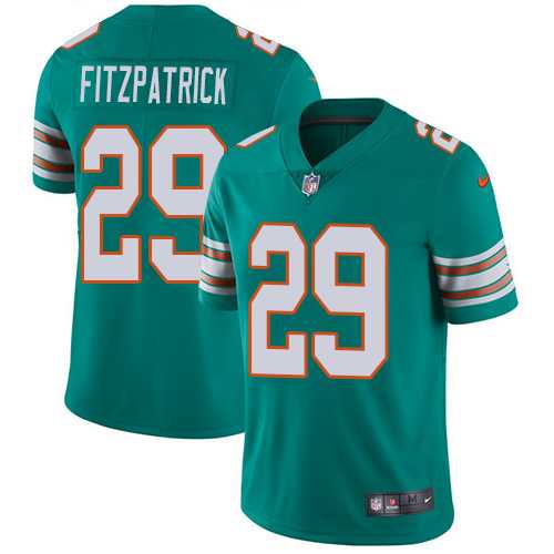 Youth Nike Miami Dolphins #29 Minkah Fitzpatrick Aqua Green Alternate Stitched NFL Vapor Untouchable Limited Jersey